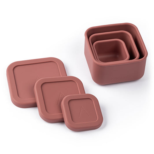 NESTING Square Set of 3 - Pink