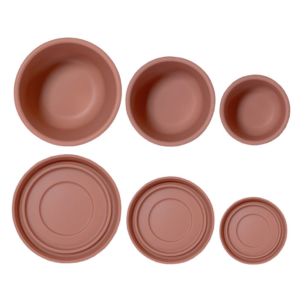 NESTING Round Set of 3 - Pink